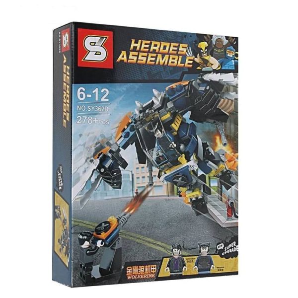 ساختنی اس وای مدل والورین سری Heroes Assemble کد 362B
