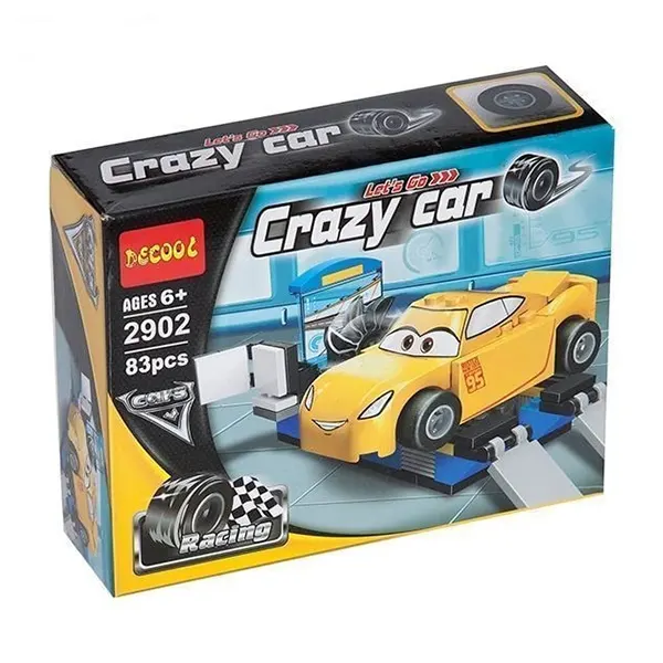 ساختنی دکول Crazy Car مدل 2902