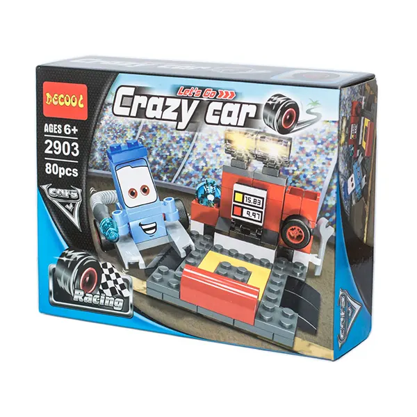 ساختنی دکول Crazy Car مدل 2903